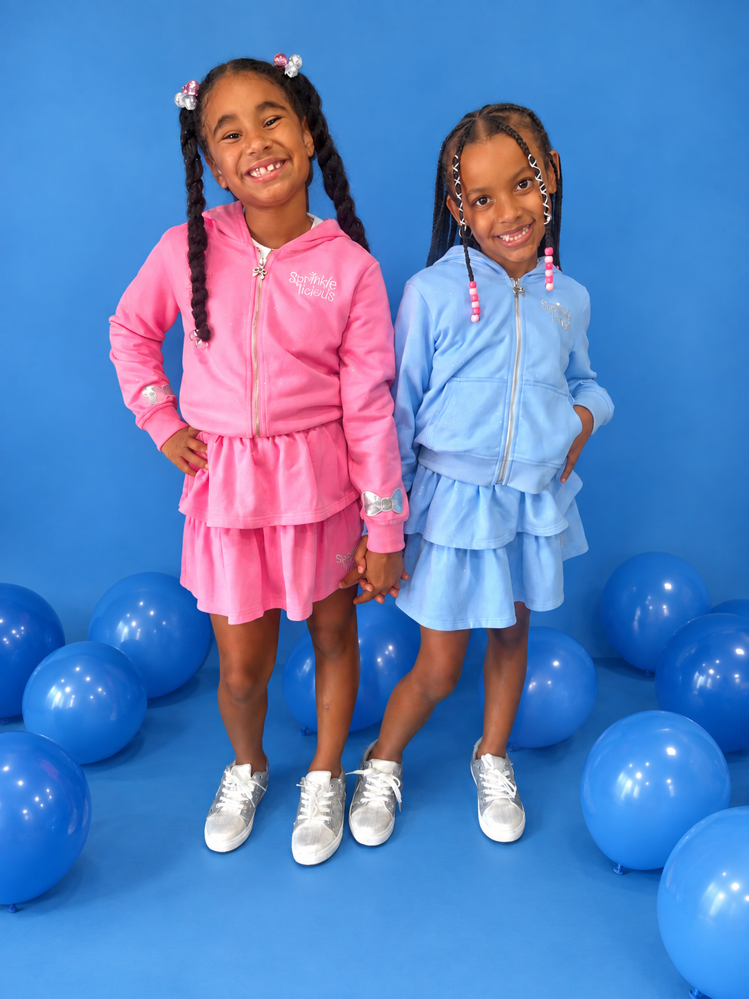 Sprinklelicious 2 Layer Skirt Set for girls