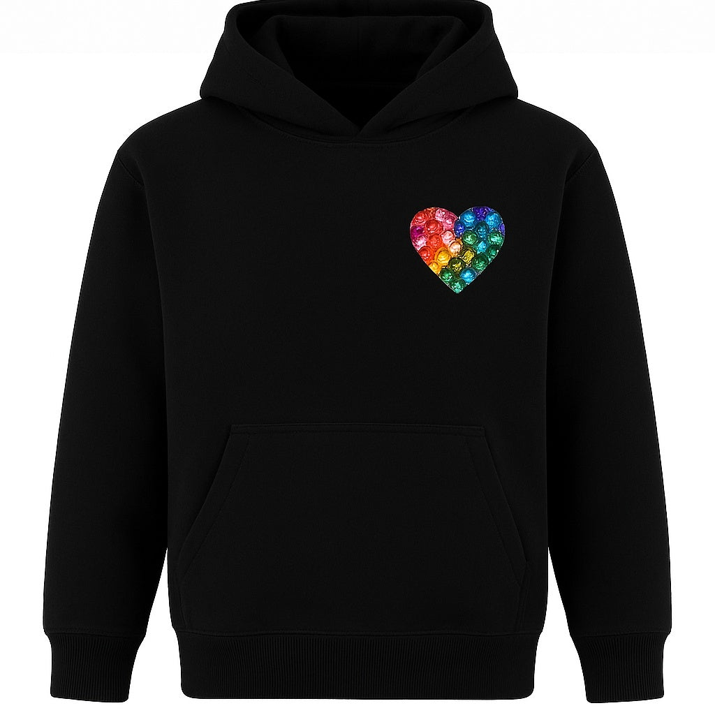 Chi Girl Windy World-Black Hoodie