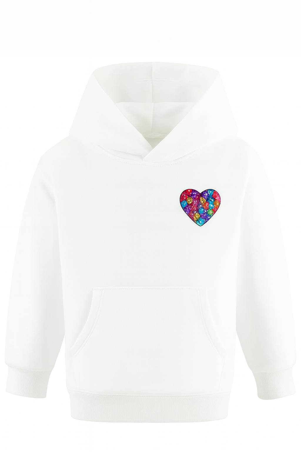 Chi Girl Windy World-White Hoodie