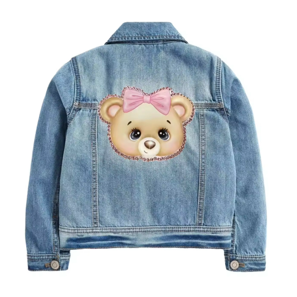 Rosie Jean Jacket w/ Pink Gems